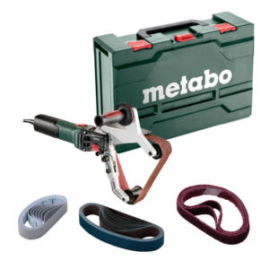 Kit Lijadora de Cinta para Tubo Metabo RBE 15-180 1500W 110V para Inoxidable