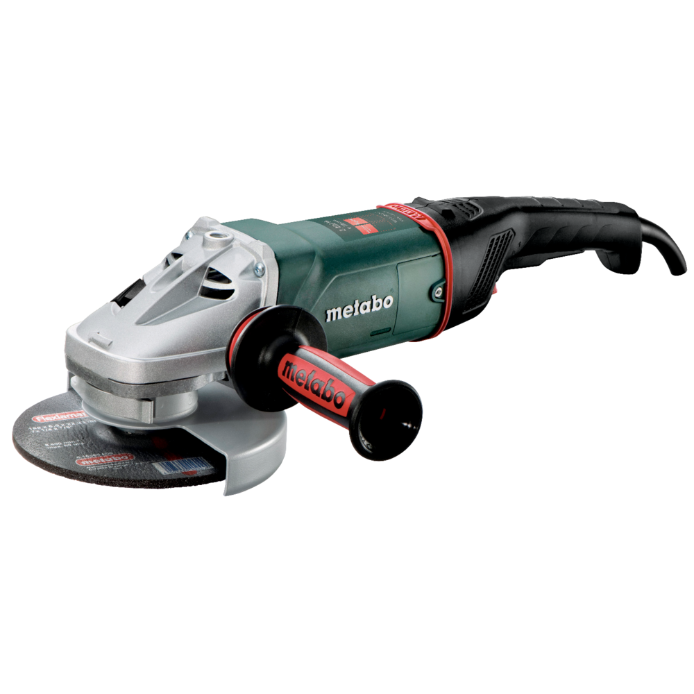 Esmeriladora Metabo W 24-180 MVT 7" 2400W 110V Mango Antivibración