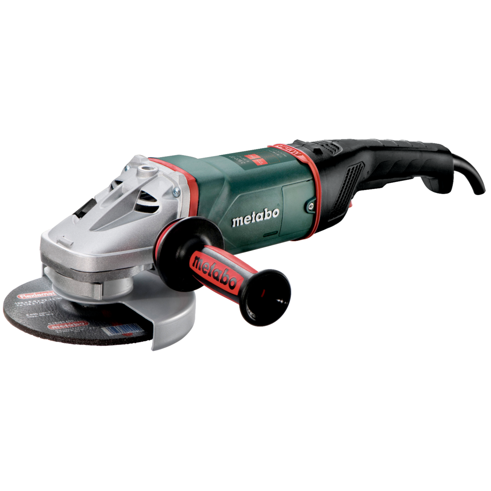 Esmeriladora Metabo W 26-180 MVT 7" 2600W 220V Mango Antivibración
