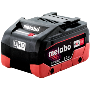 Batería Metabo 18V 8.0Ah Litio HD Alta Densidad
